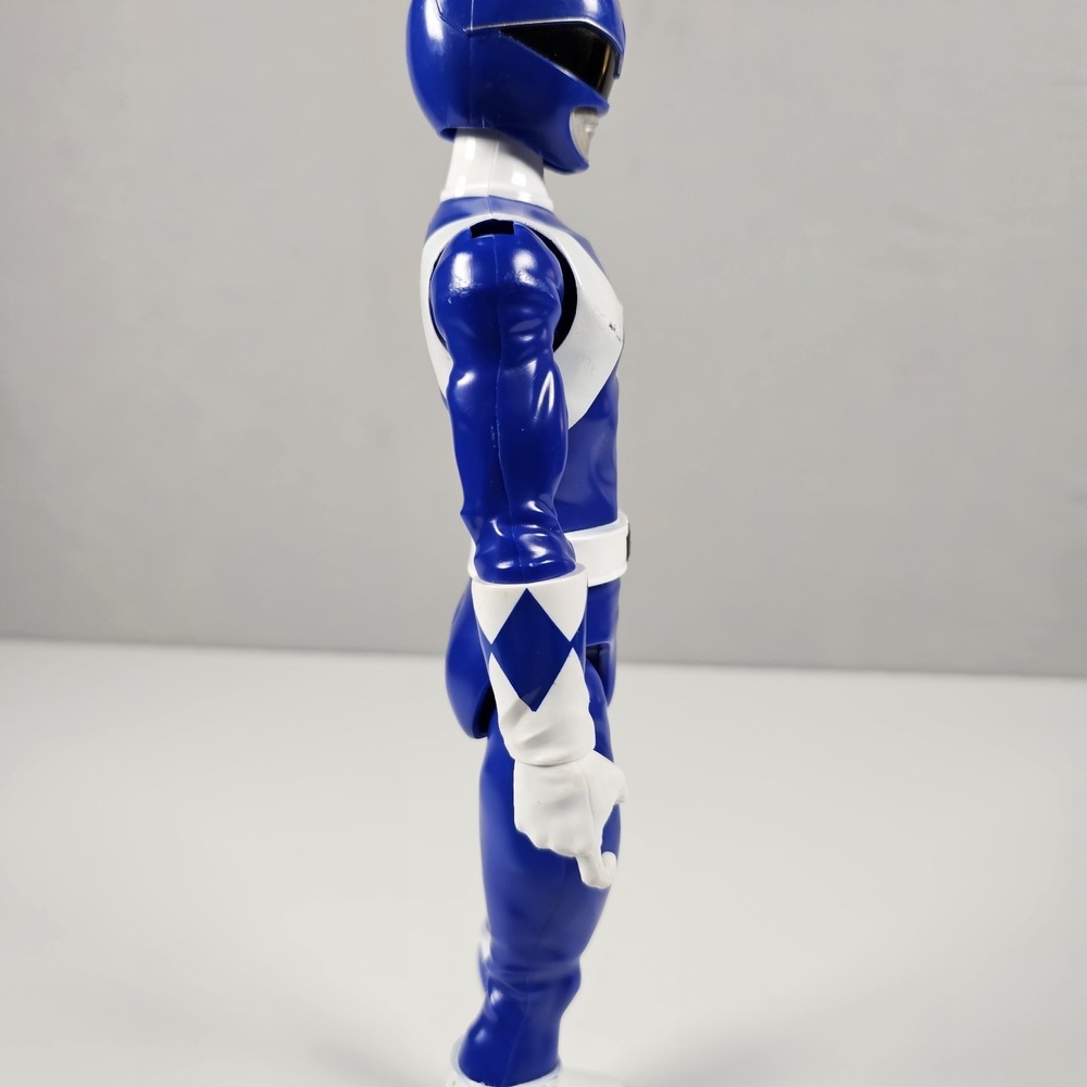 Power Rangers Blue Ranger 12" Action Figure Hasbro 2021 Large Toy - Picture 12 of 15